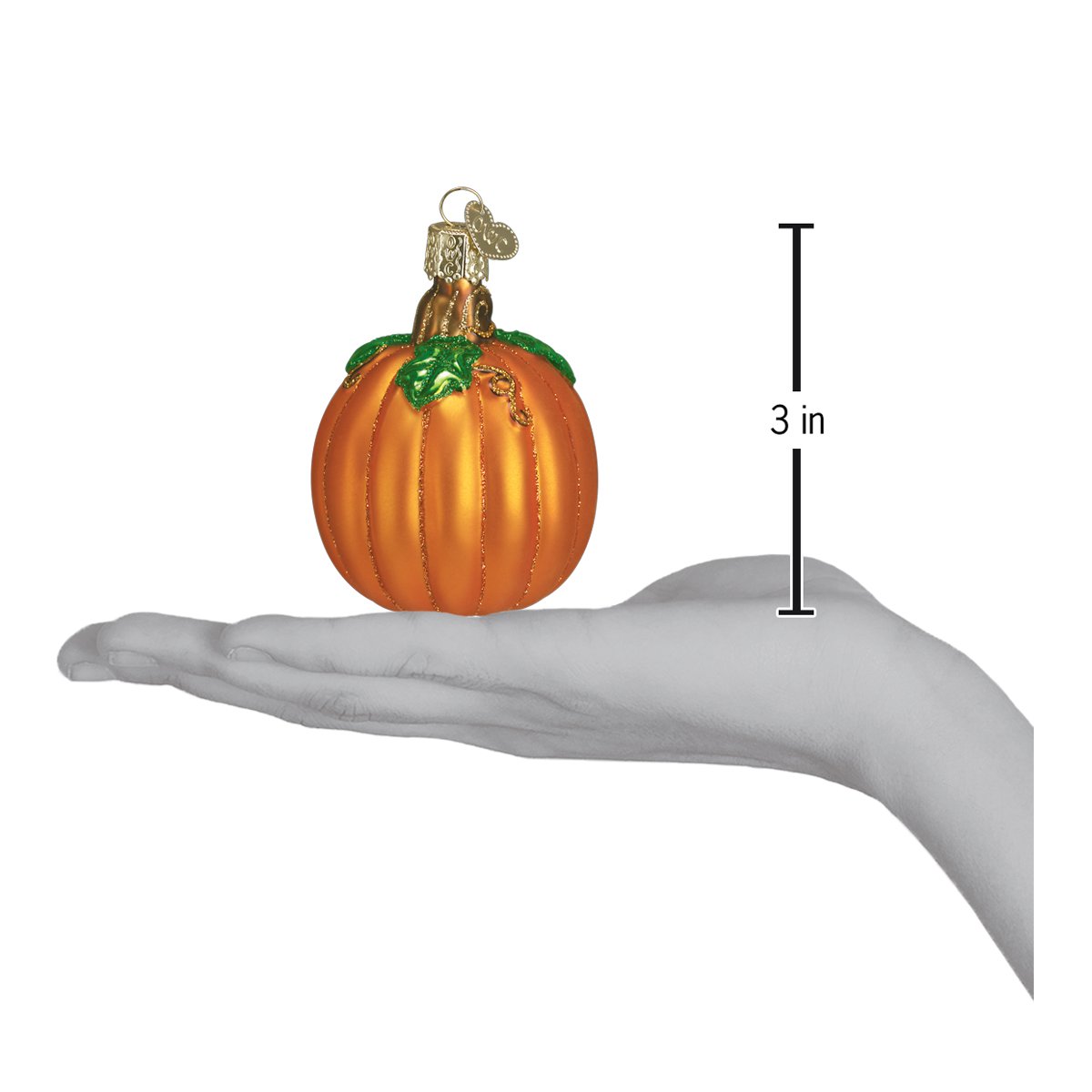 Old World Christmas: Pumpkin Christmas Ornament