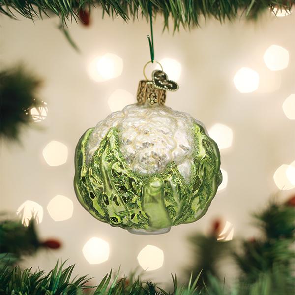 Old World Christmas: Cauliflower Christmas Ornament