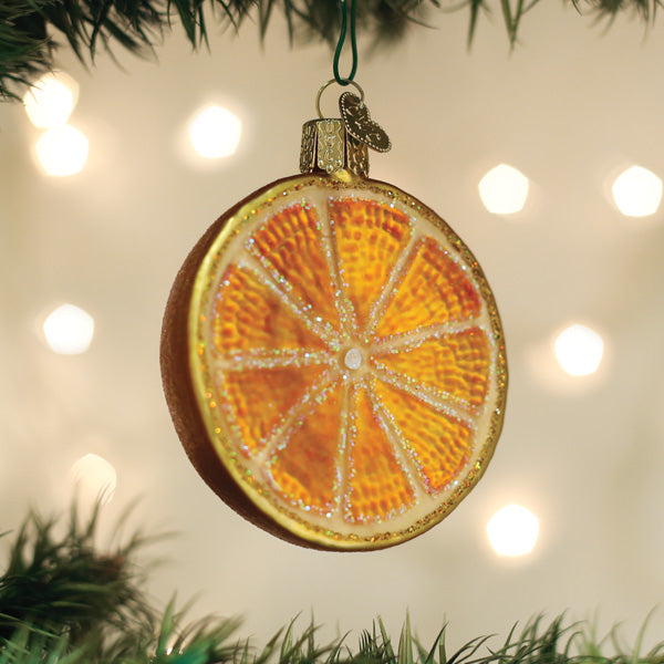Orange Ornament