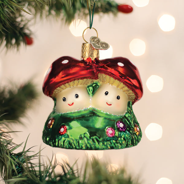 Happy Mushrooms Ornament - HT Animal Supply