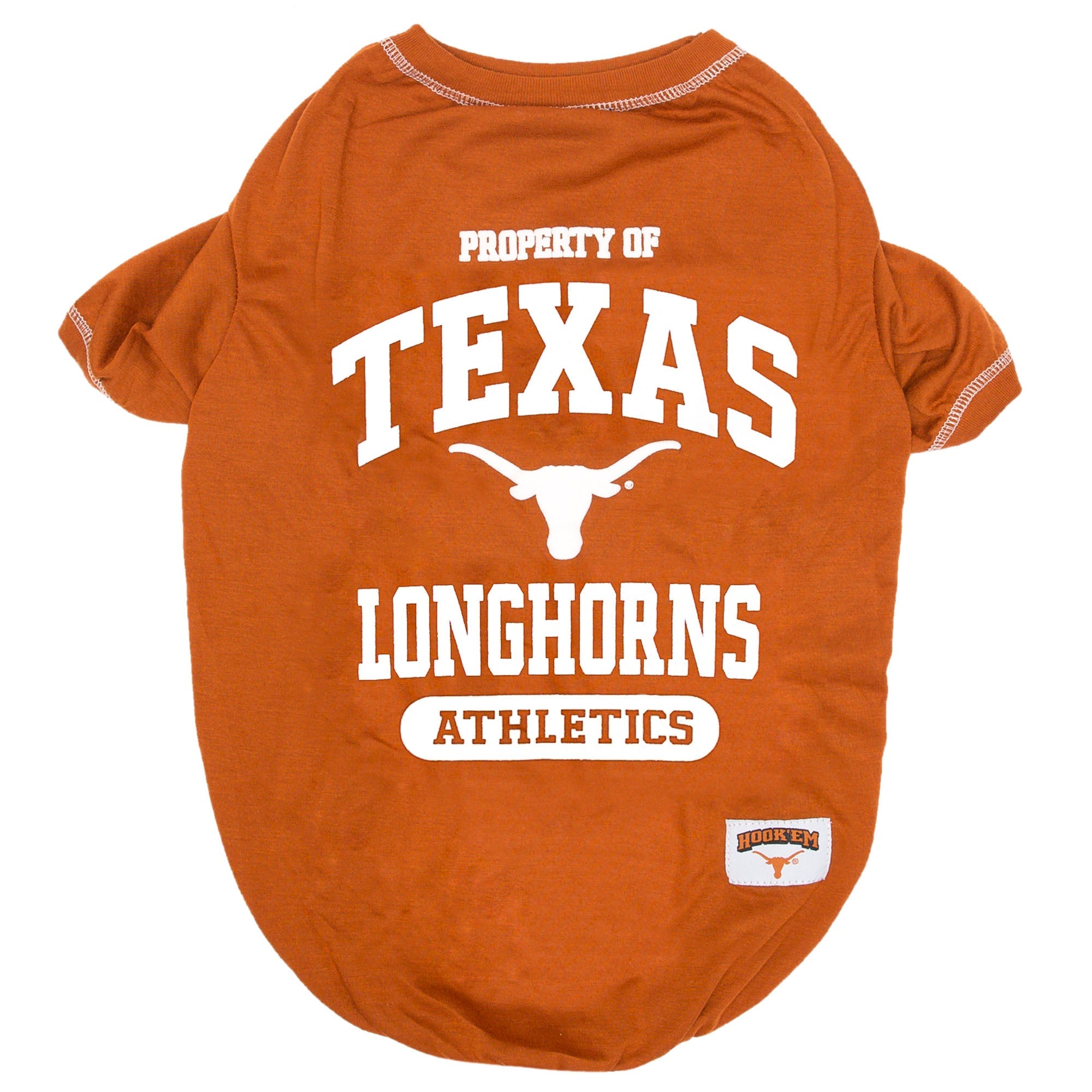Texas Longhorns Dog Tee Shirts
