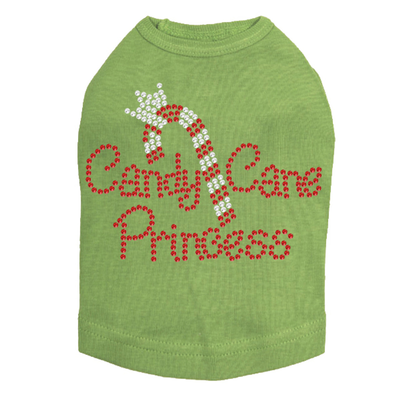 Candy Cane Princess - Dog Tank