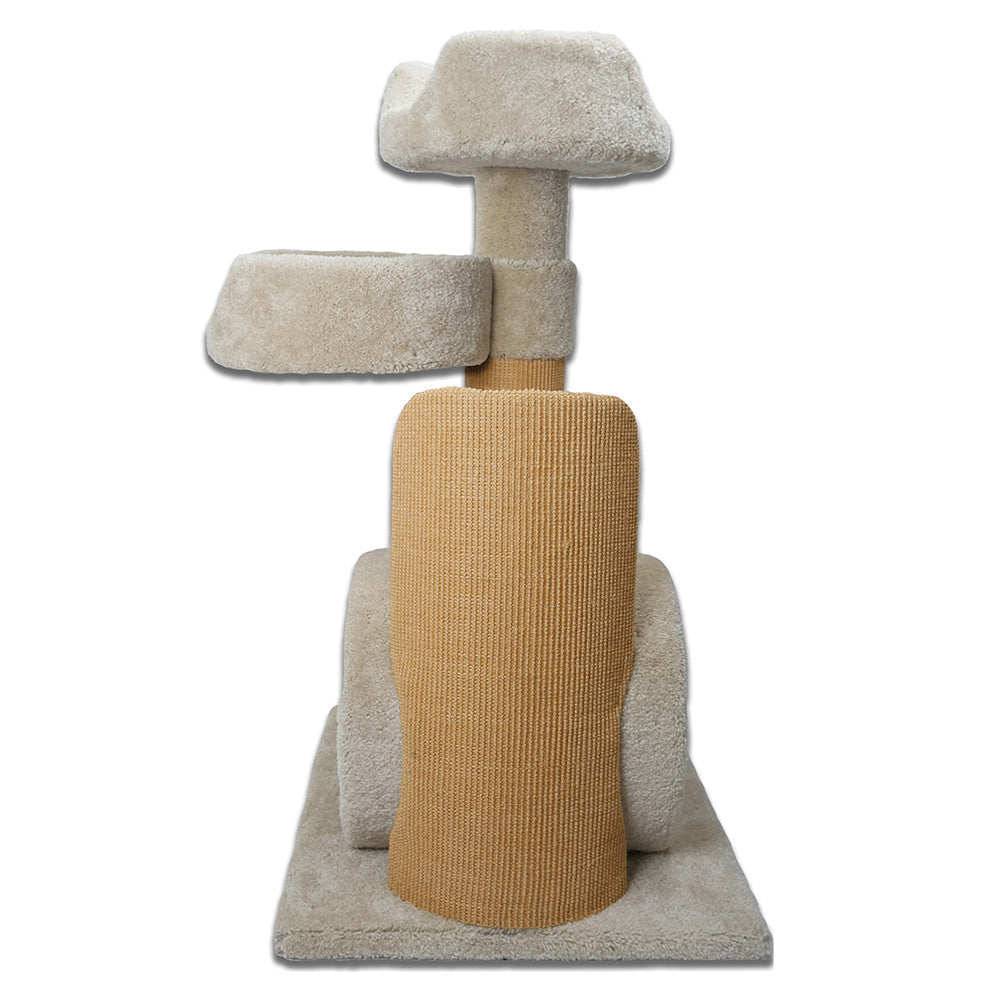 I-2 Cat Tower with 2 Cat Bed & Cat Scratcher