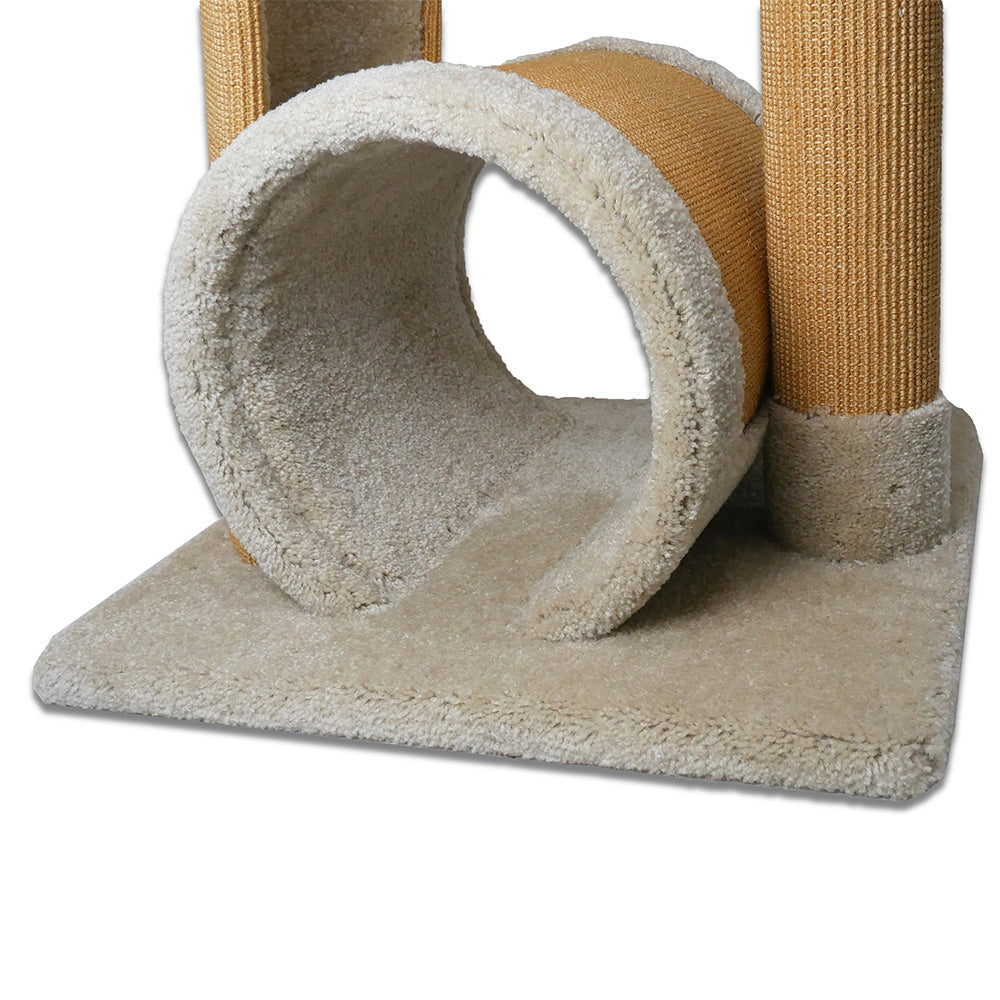 I-2 Cat Tower with 2 Cat Bed & Cat Scratcher