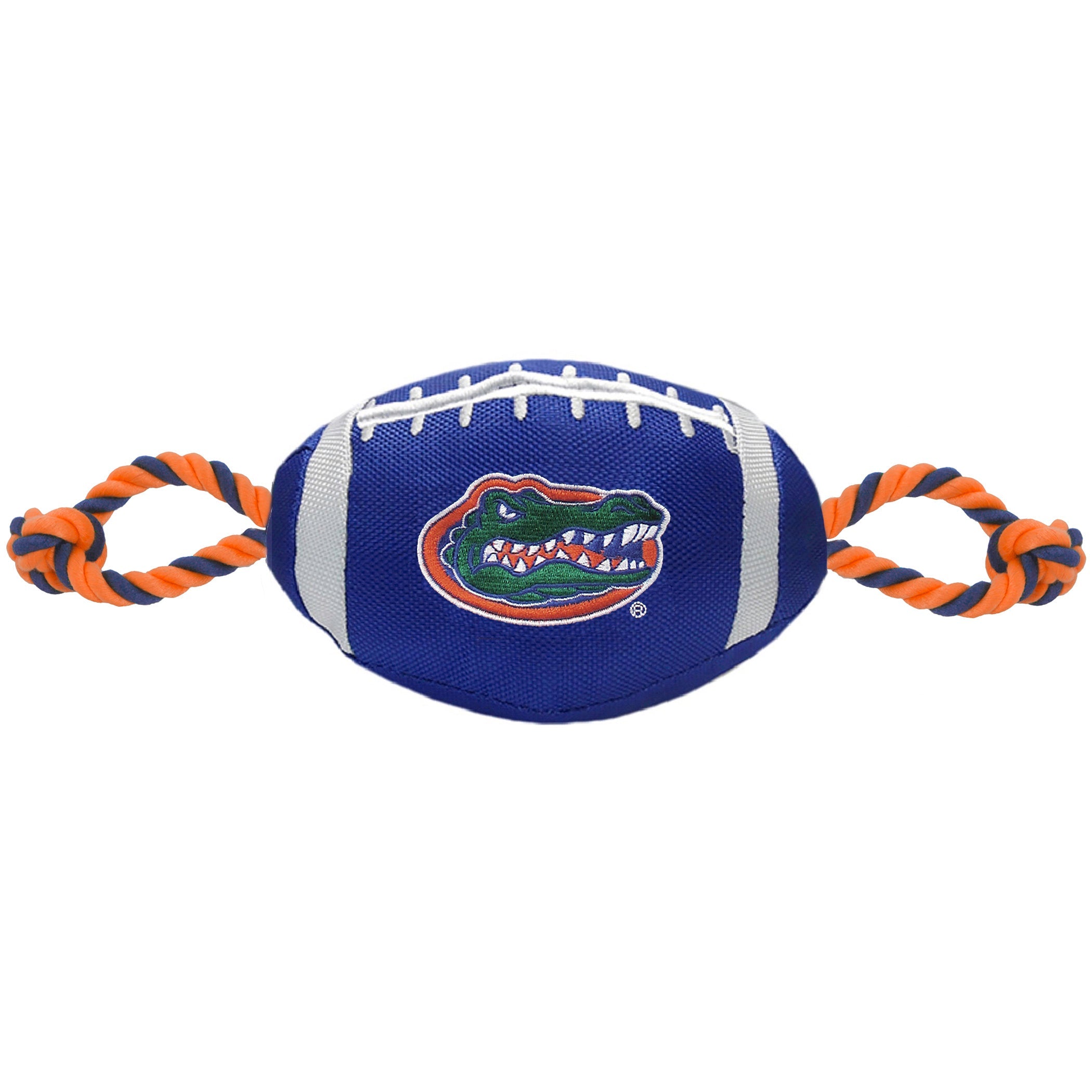 Florida Gators Nylon Football Dog Toy