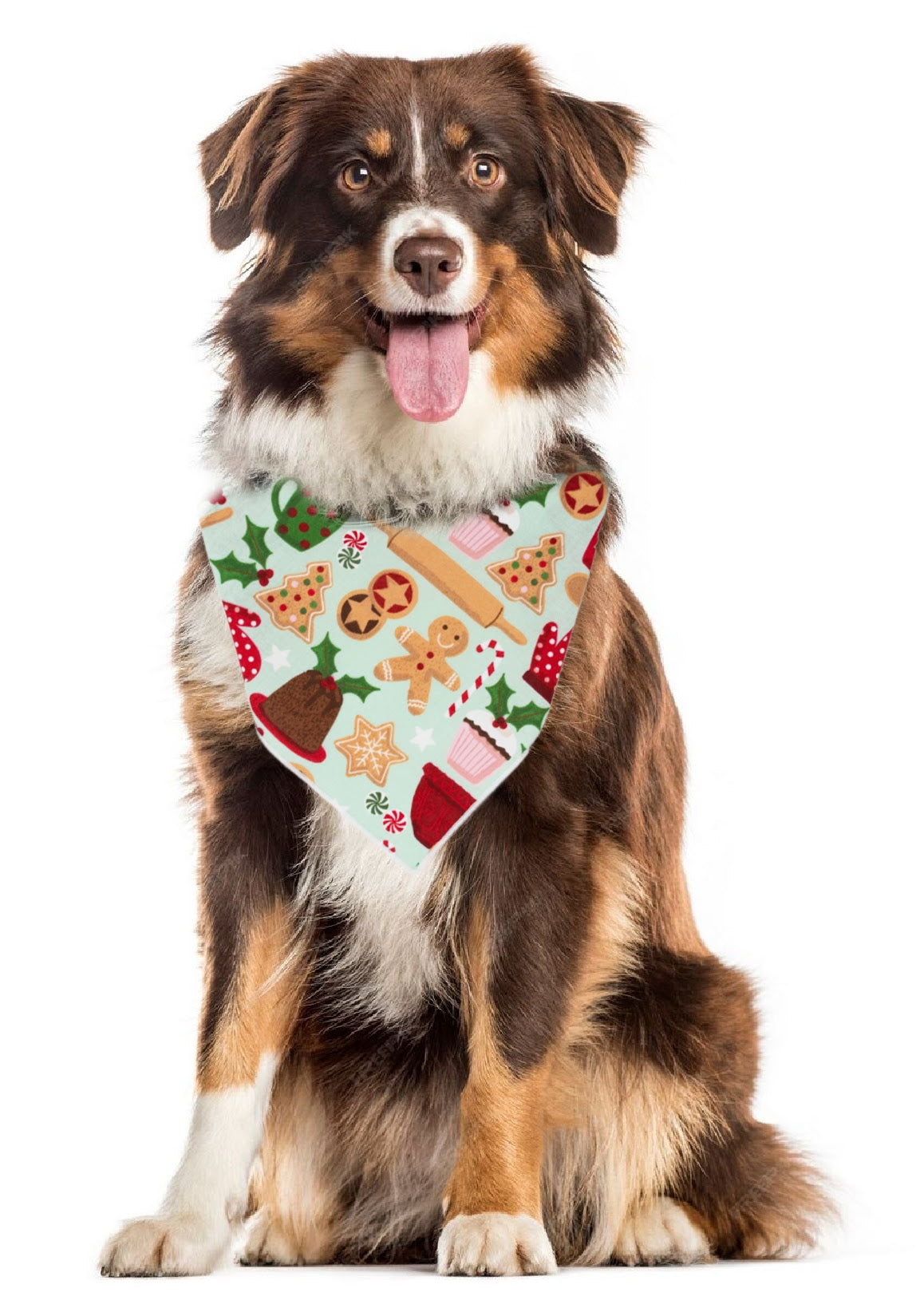 Gingerbread Cookies Pet Bandana