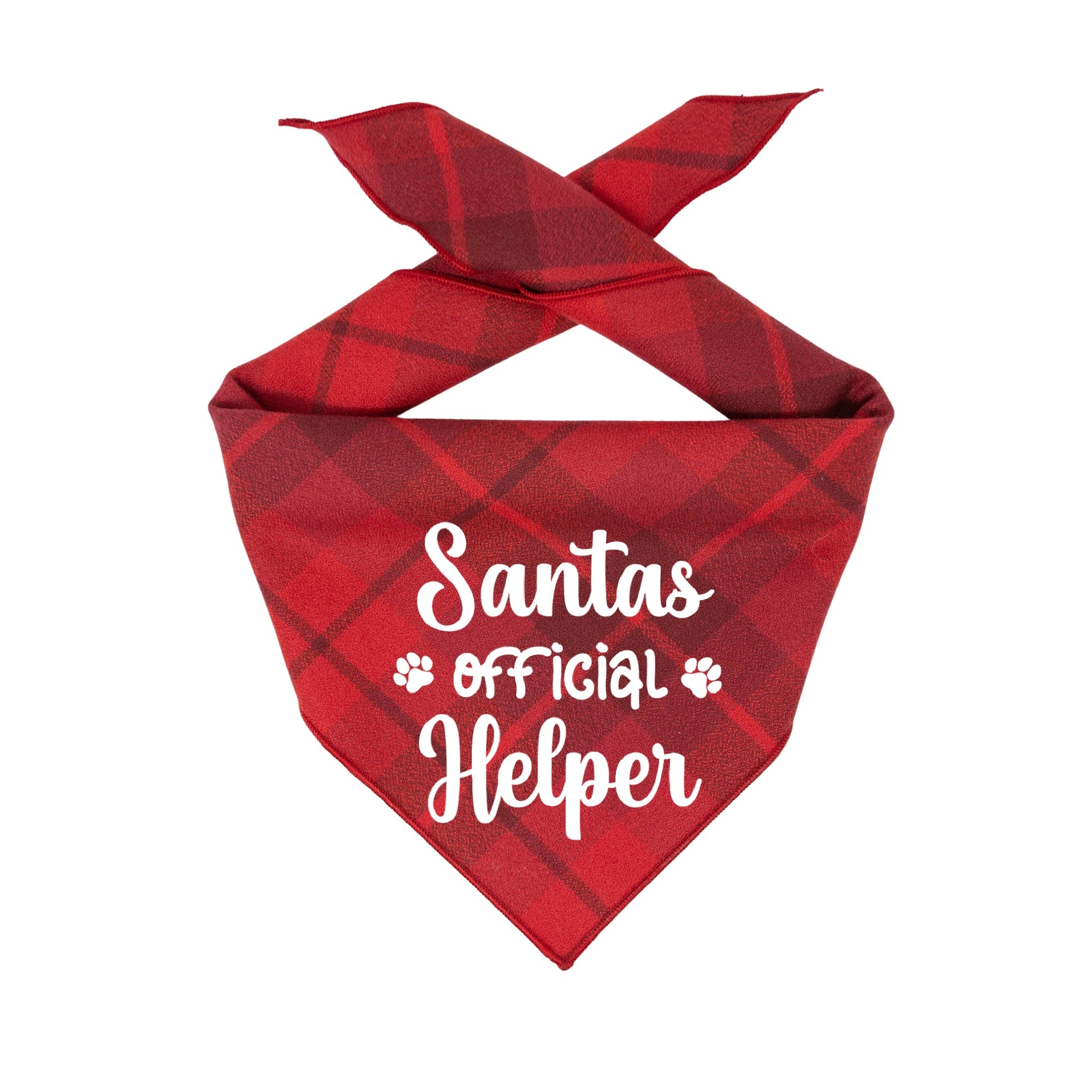 Santa's Offical Helper Pet Bandana