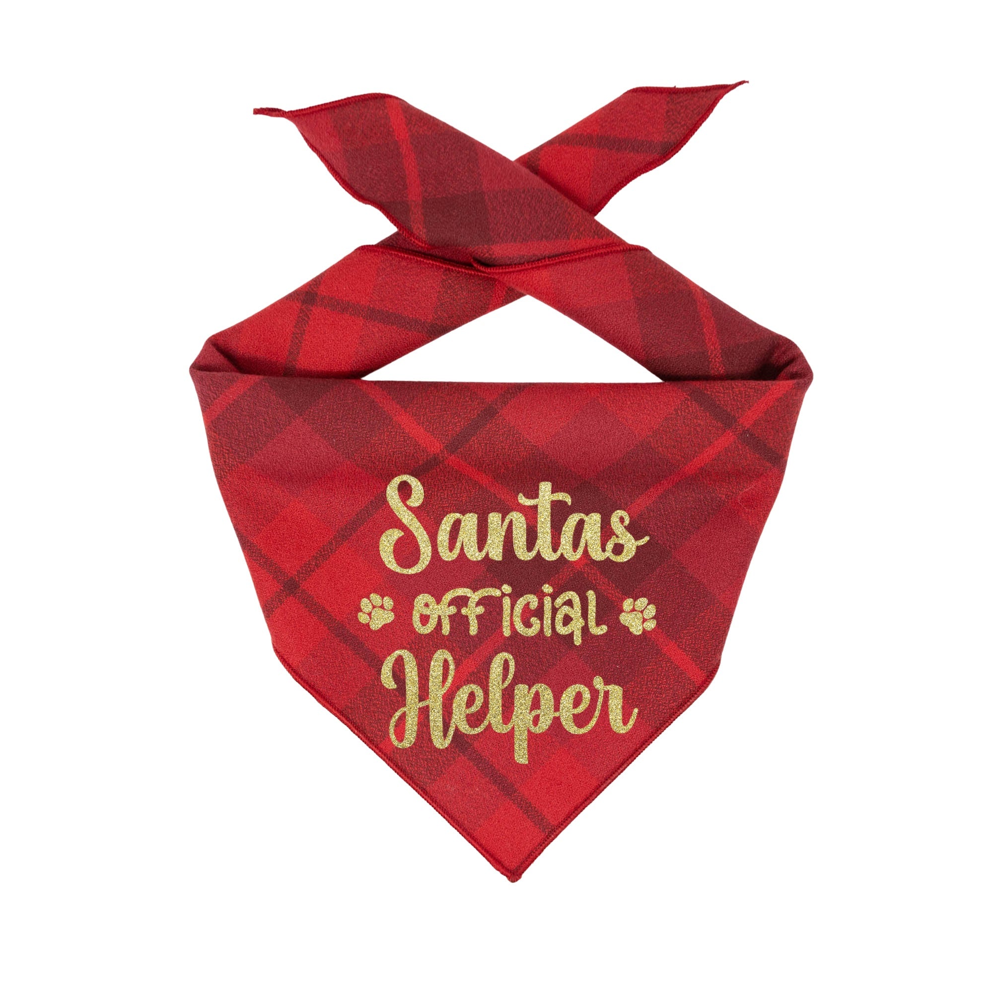 Santa's Offical Helper Pet Bandana