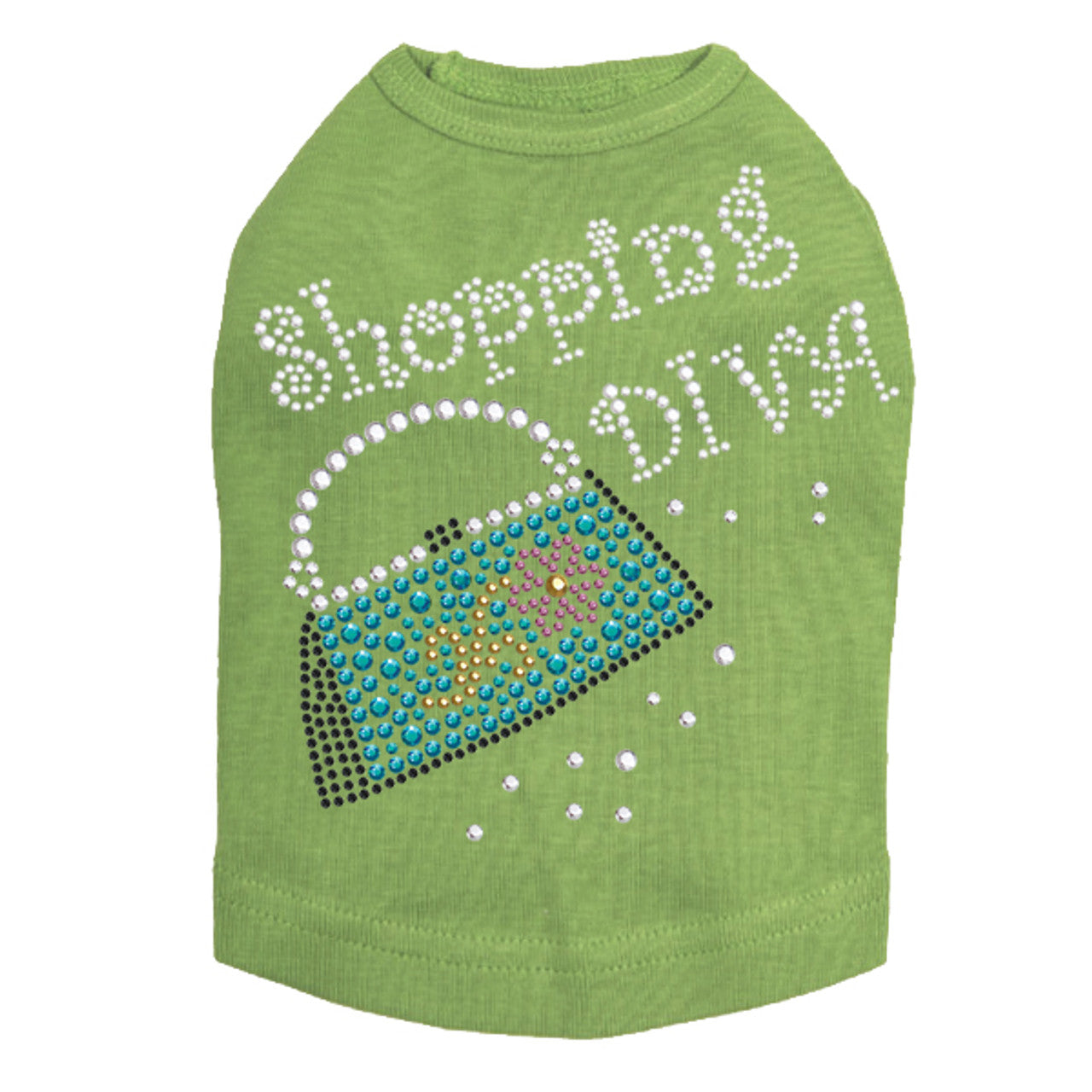 Shopping Diva Handbag - Dog Tank
