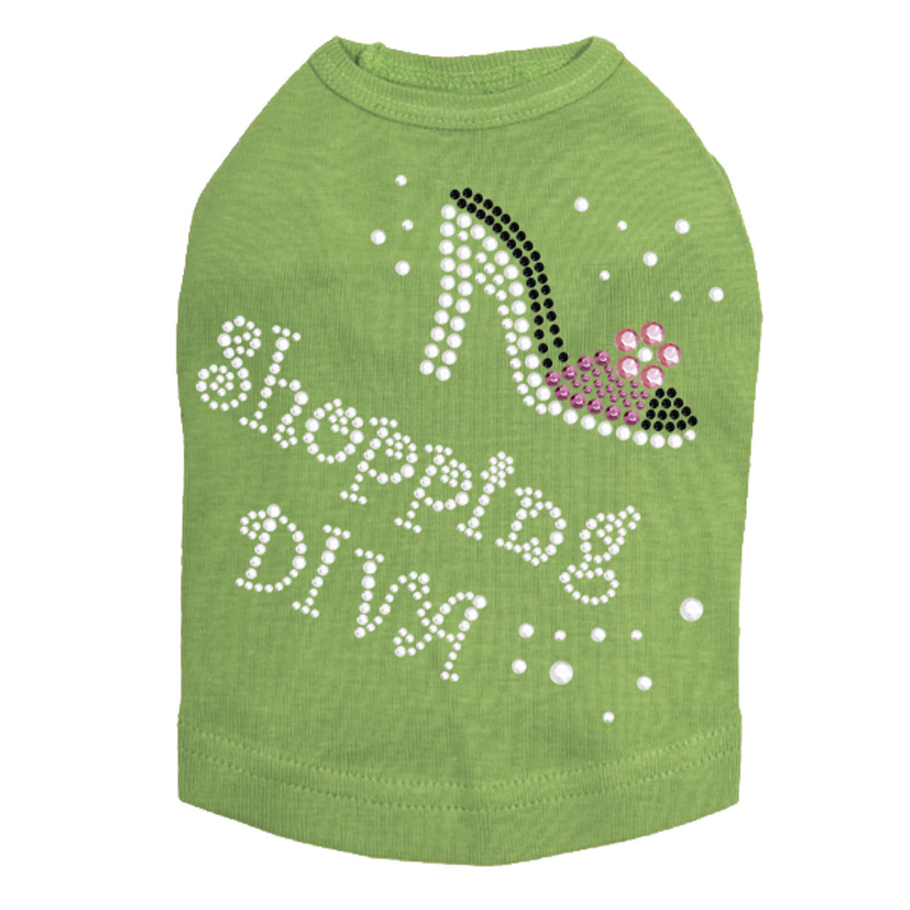 Shopping Diva High Heel Shoe - Dog Tank