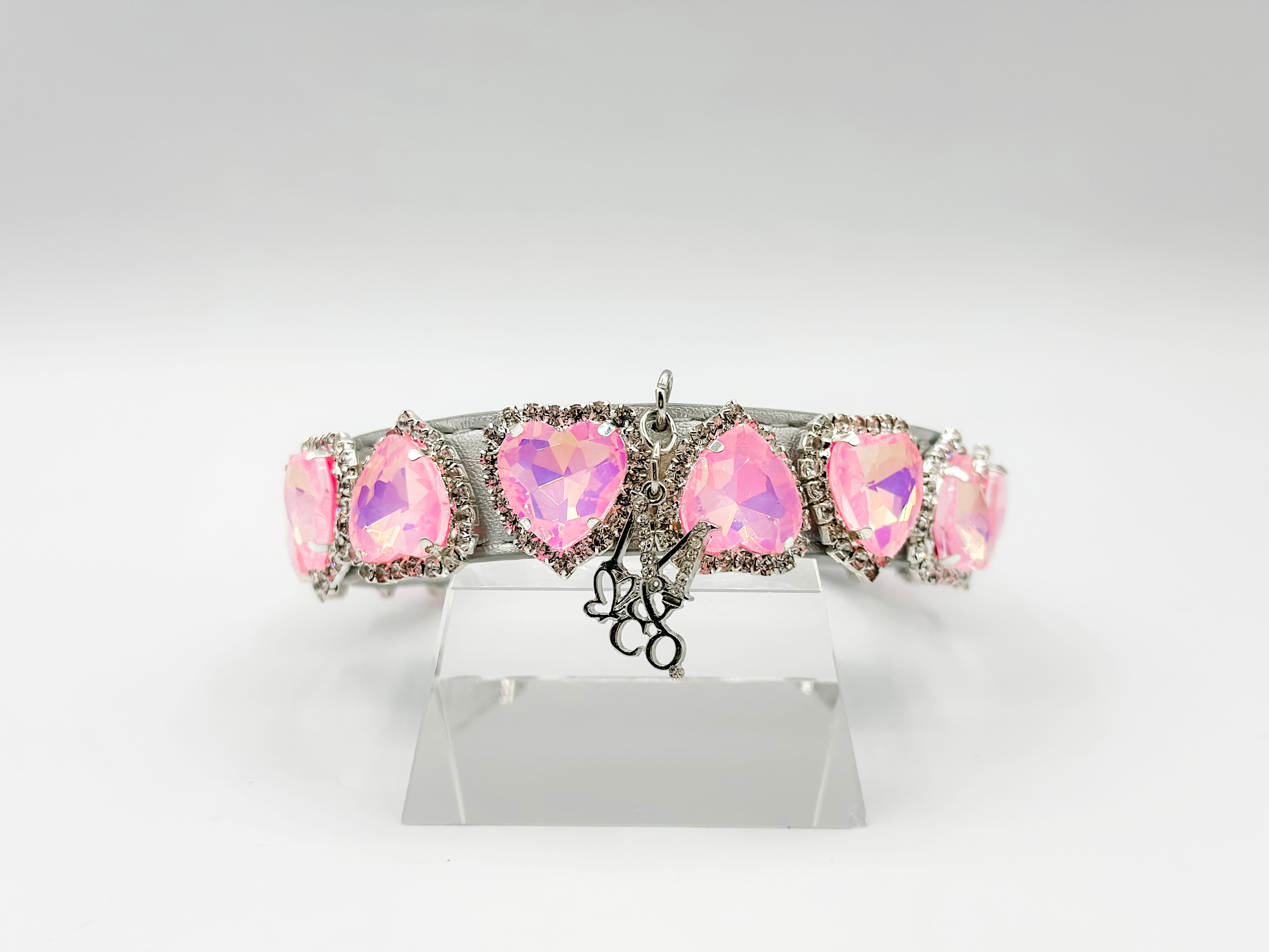 Cruise Gem Necklace I: Cotton Candy Pink