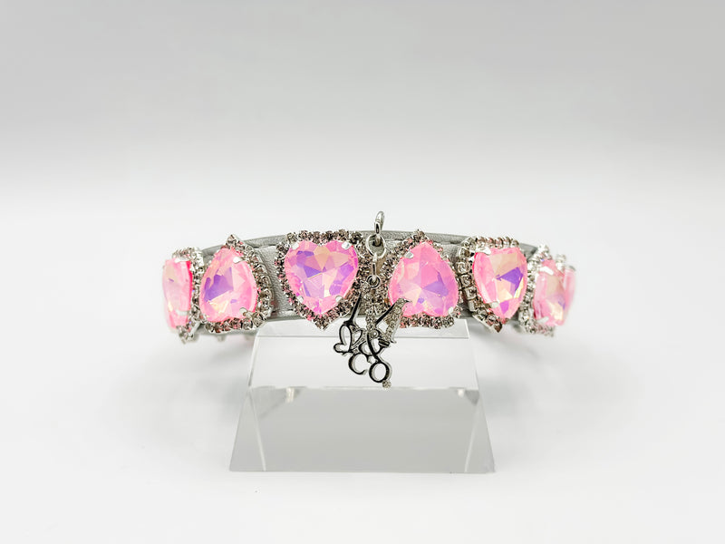 Cruise Gem Necklace I: Cotton Candy Pink