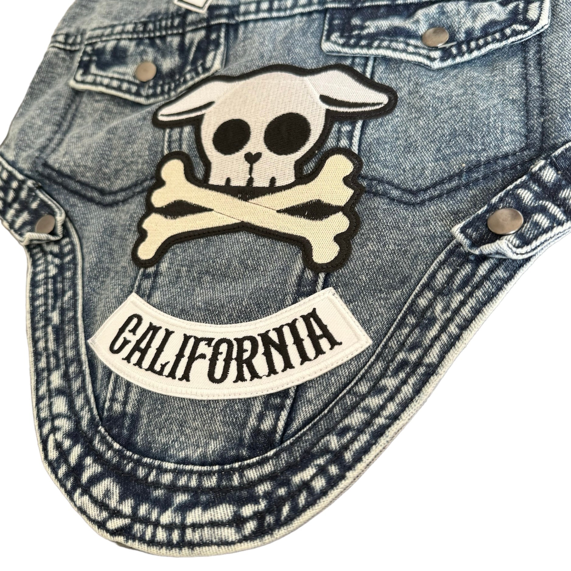 Wide Snap Pups of Anarchy Vest