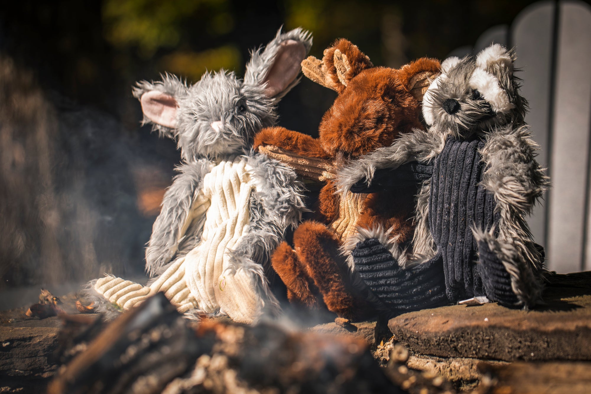 Redwood Raccoon X-BraceTM Plush Dog Toy