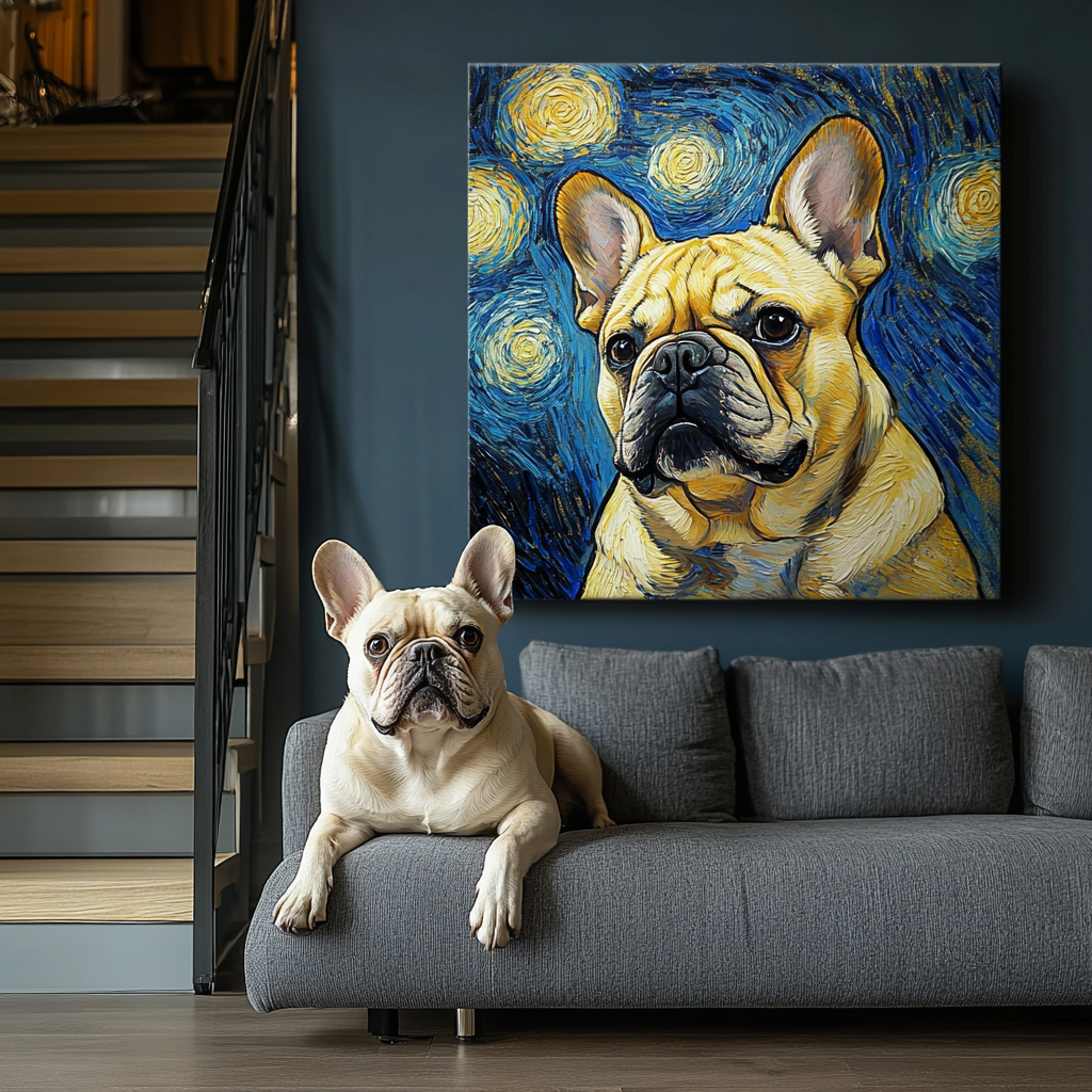 VG Starry Night Texture Portrait