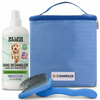 Slicker Brush & Detangler Bundle with Grooming Bag