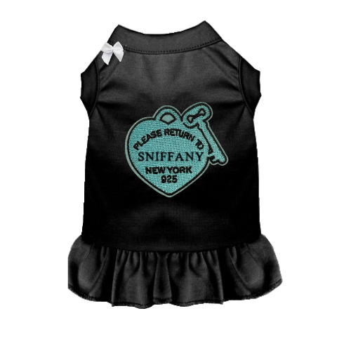 Return to Sniffany™ Heart Lock Dog Dress