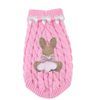 The Bunny Bow Luxe Knit Dog Sweater