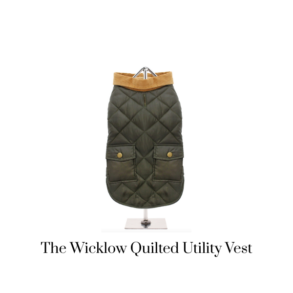The Wicklow Quilted Dog Utility Vest