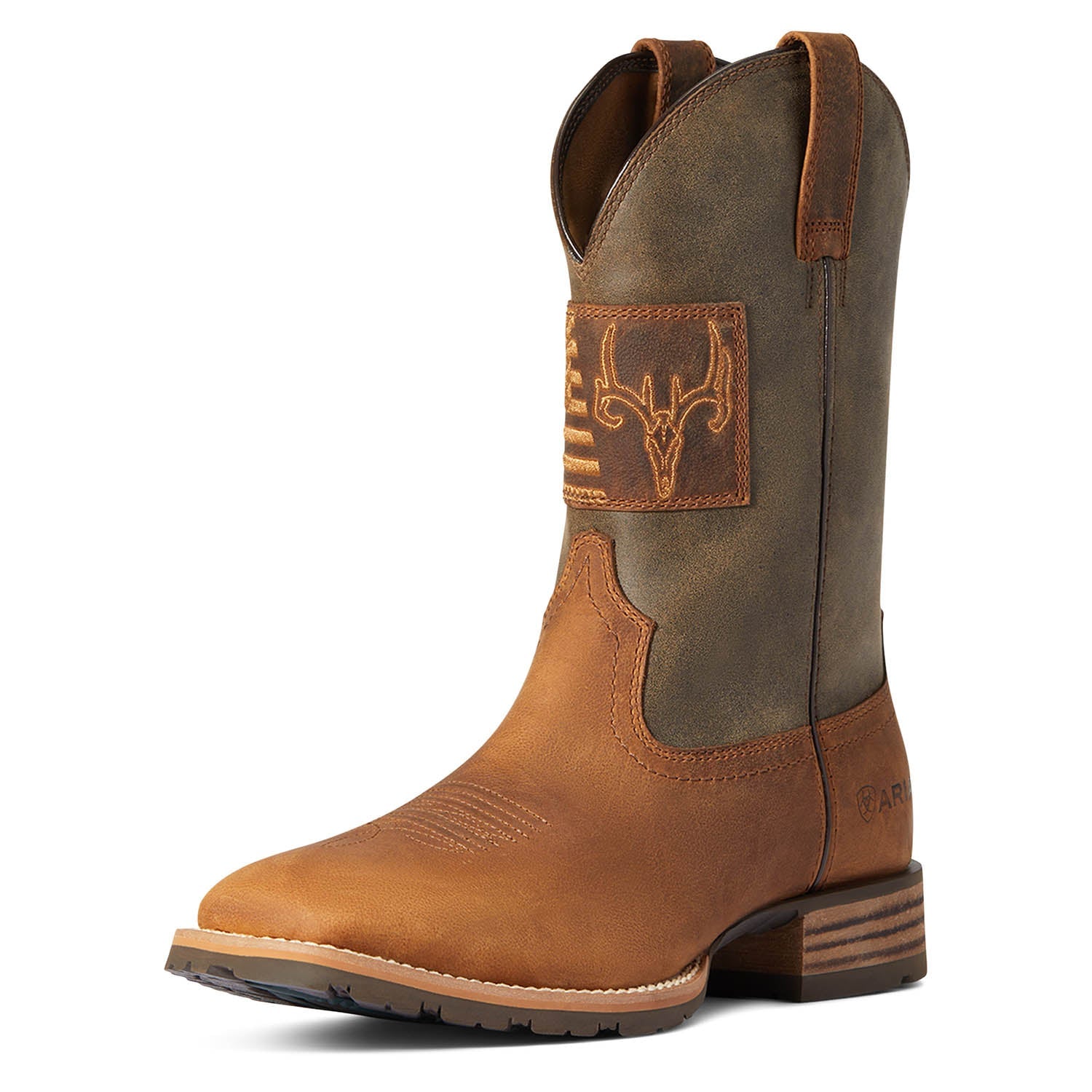 Ariat Mens Hybrid Patriot Country Western Boot