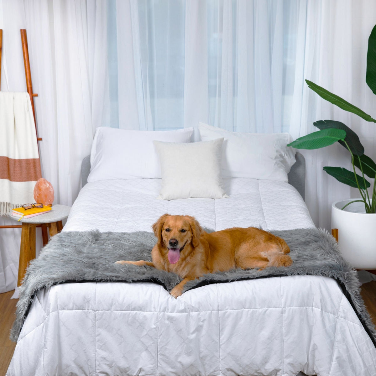 PupProtector Waterproof Bed Runner Charcoal Grey