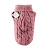 The Camellia Cable Knit Dog Sweater