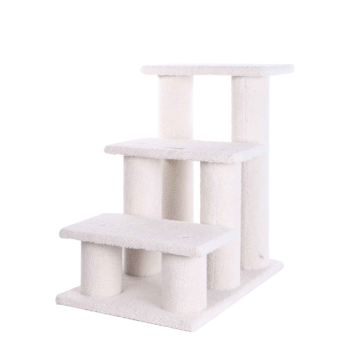 Armarkat 3 Step Cat Step Stairs Ramp  25" Height Dogs Climber And Kitten Steps B3001
