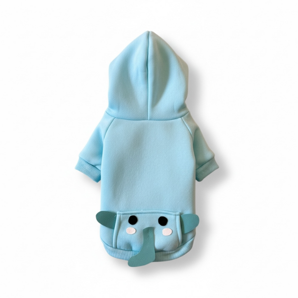 Elephant Dreams Dog Hoodie
