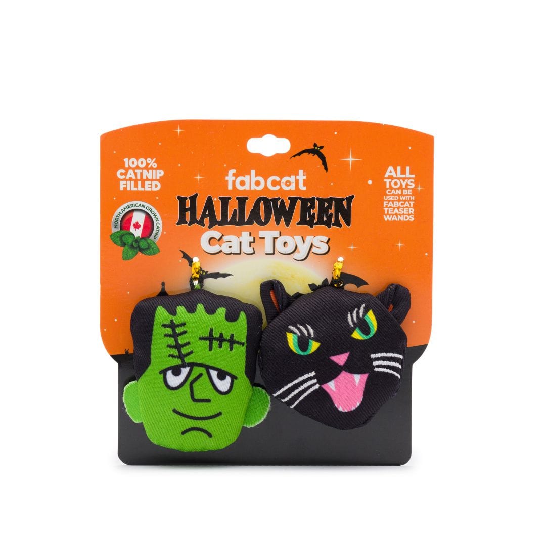 Frankenstein/Black Cat 2-Pack Cat Toy 