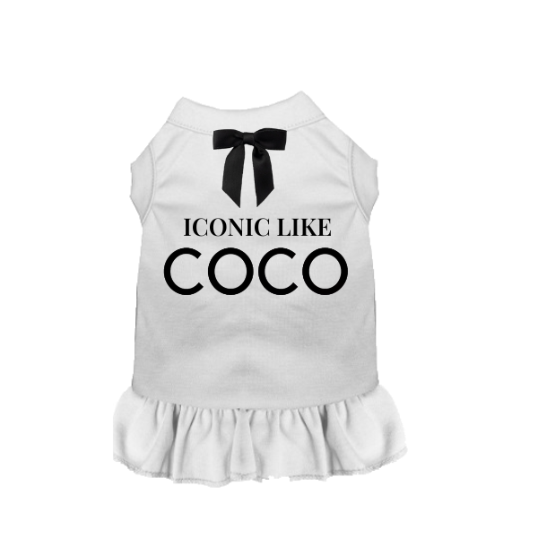 Iconic Like Coco Couture Dog Dress