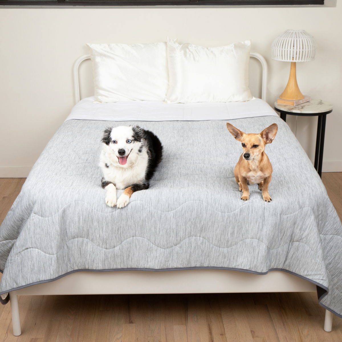 PupChill Cooling Waterproof Blanket Arctic Grey