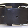 2" Latigo 1-Ply Leather Collars