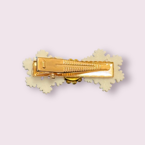 Snowflake Elegance Dog Hair Barrette