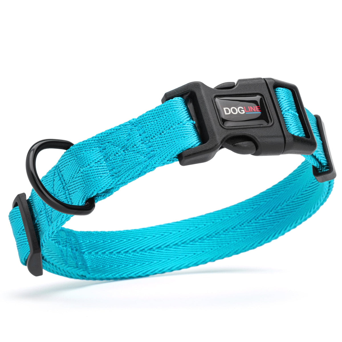 Dogline Nylon Flat Dog Collar