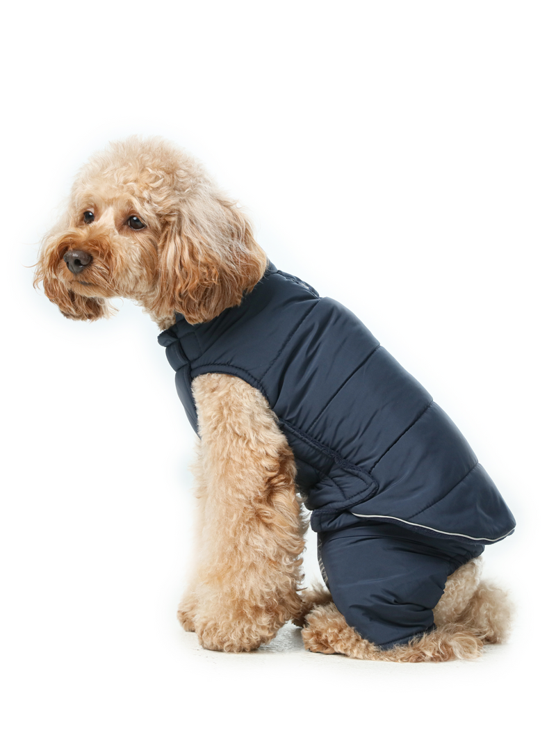 Reversible Dog Vest Jacket-Blue
