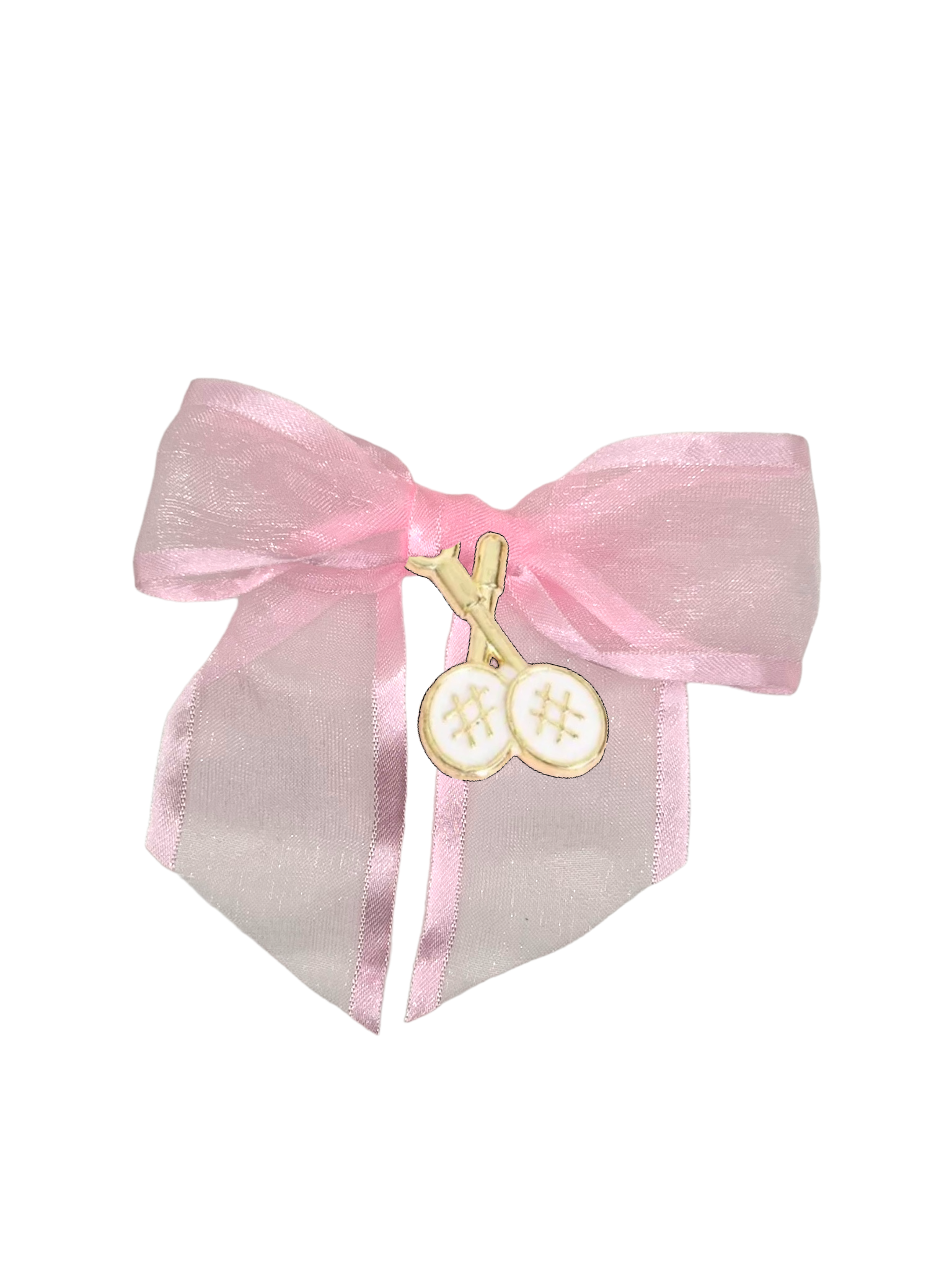 Pickleball Dog Bow Barrettes