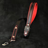 Bestia Dog Gear Genuine Leather Dog Collar - Black