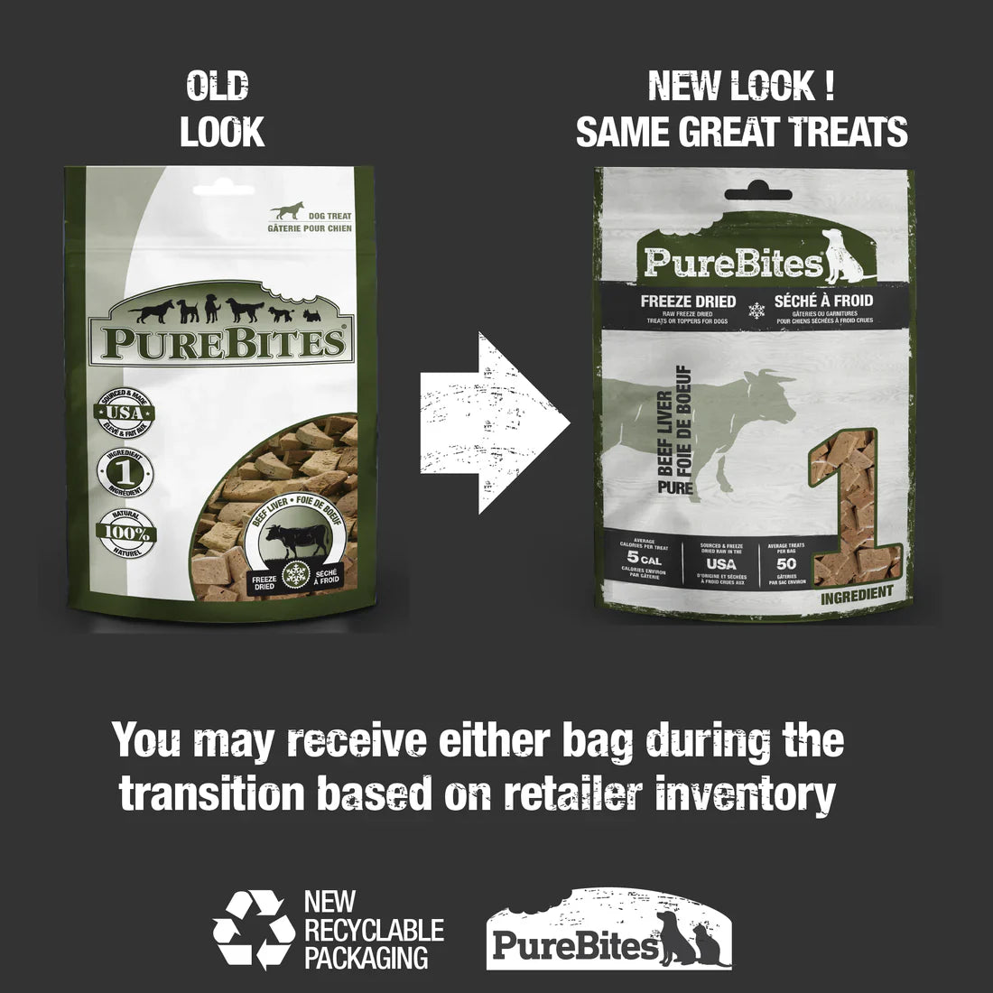 Pure Bites Beef Freeze Dried Dog Treats - HT Animal Supply