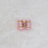 Hello Doggie Three Crystal Baby Pink Dog Barrette