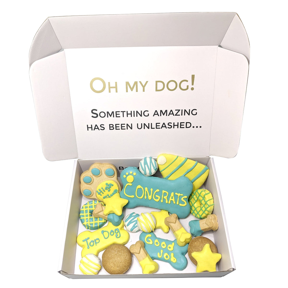 Bonne et Filou – Congrats Dog Treat Gift Box