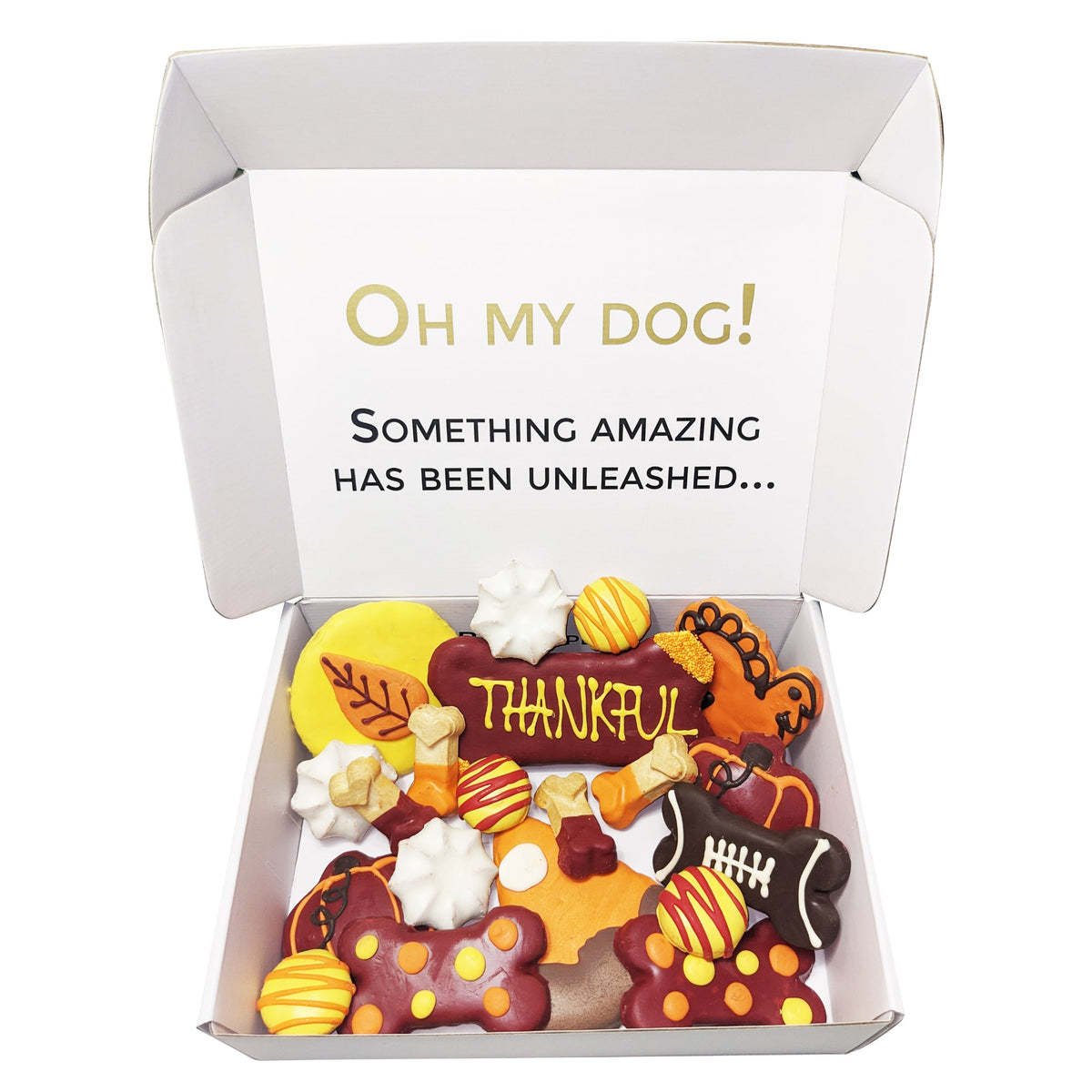 Bonne et Filou – Thanksgiving Dog Treat Gift Box