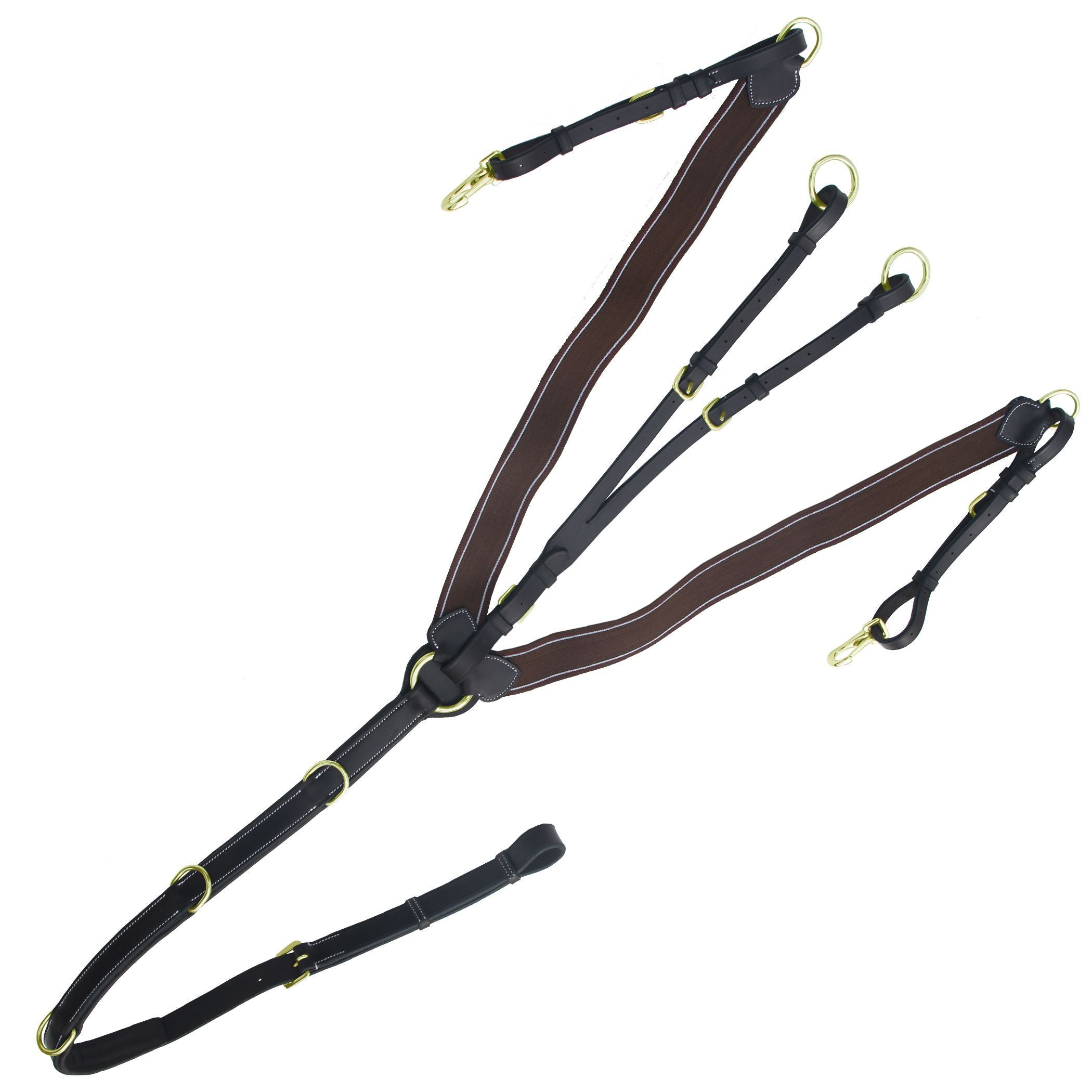 ExionPro Heart Shape 3 Point Breastplate - Matching Elastic