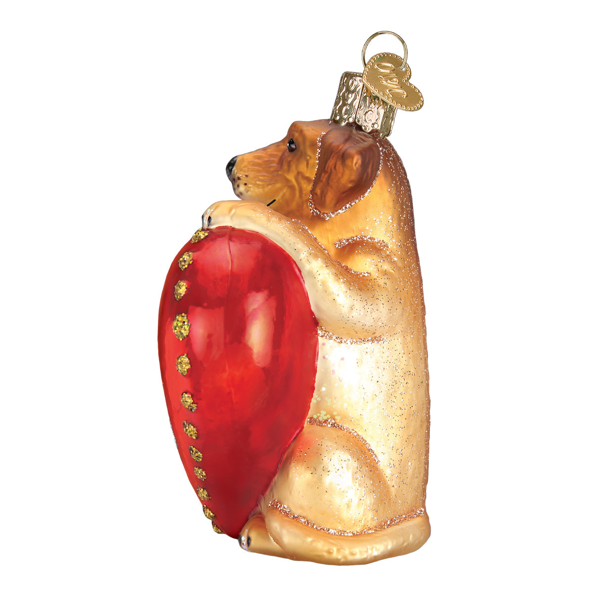 I Love My Dog Ornament