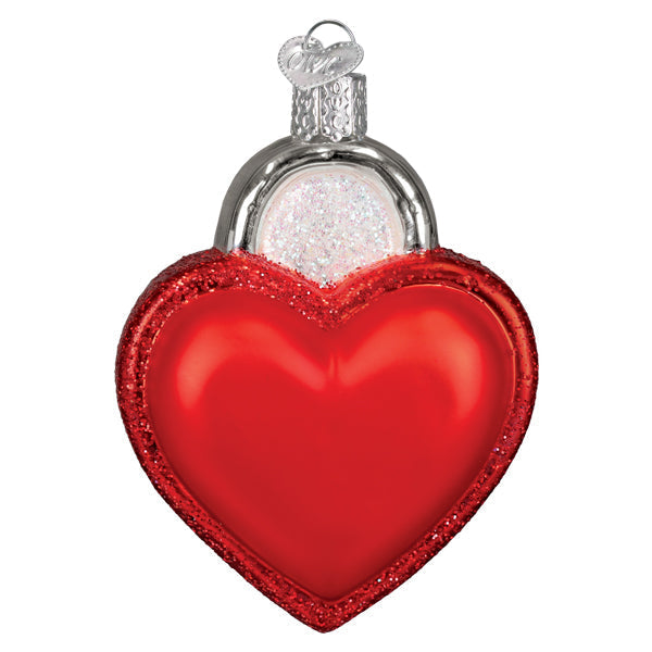 Old World Christmas: Love Lock Christmas Ornament