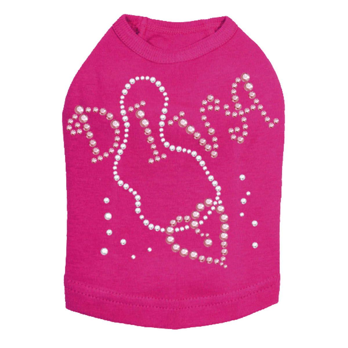 Diva with Necklace - Dog Tank