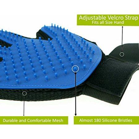 Mr. Peanuts 2 Pak HanD 259 Silicone Pins Pet Grooming Gloves