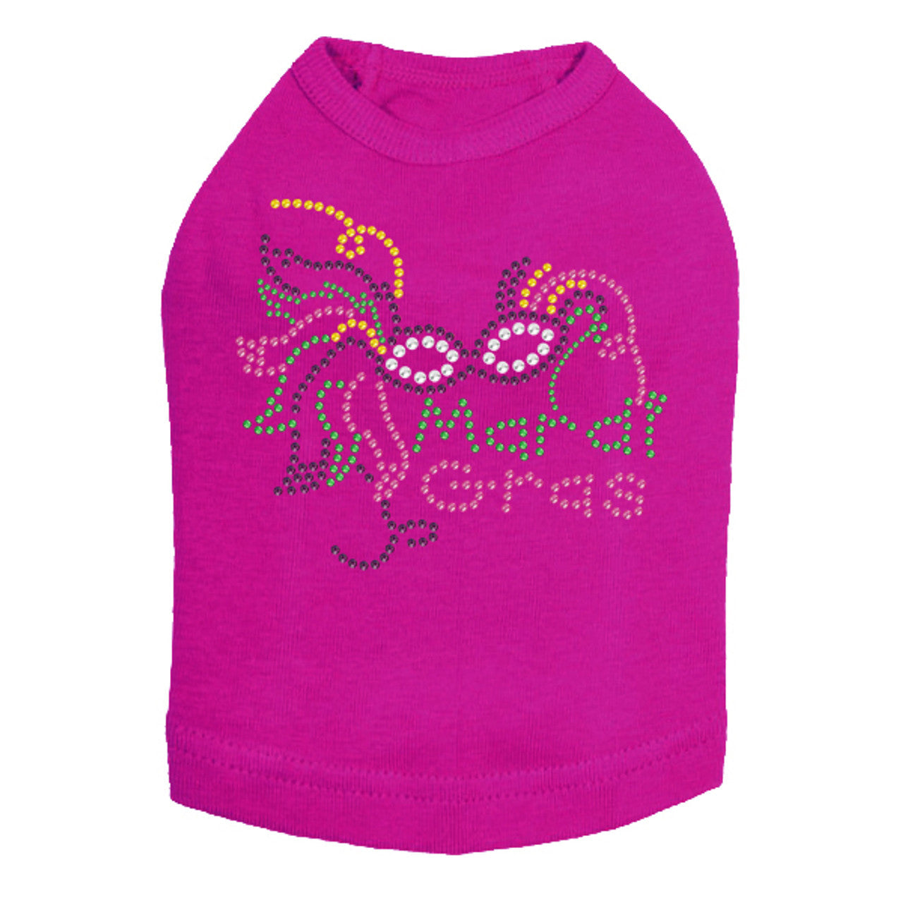 Mardi Gras Mask 5 - Dog Tank