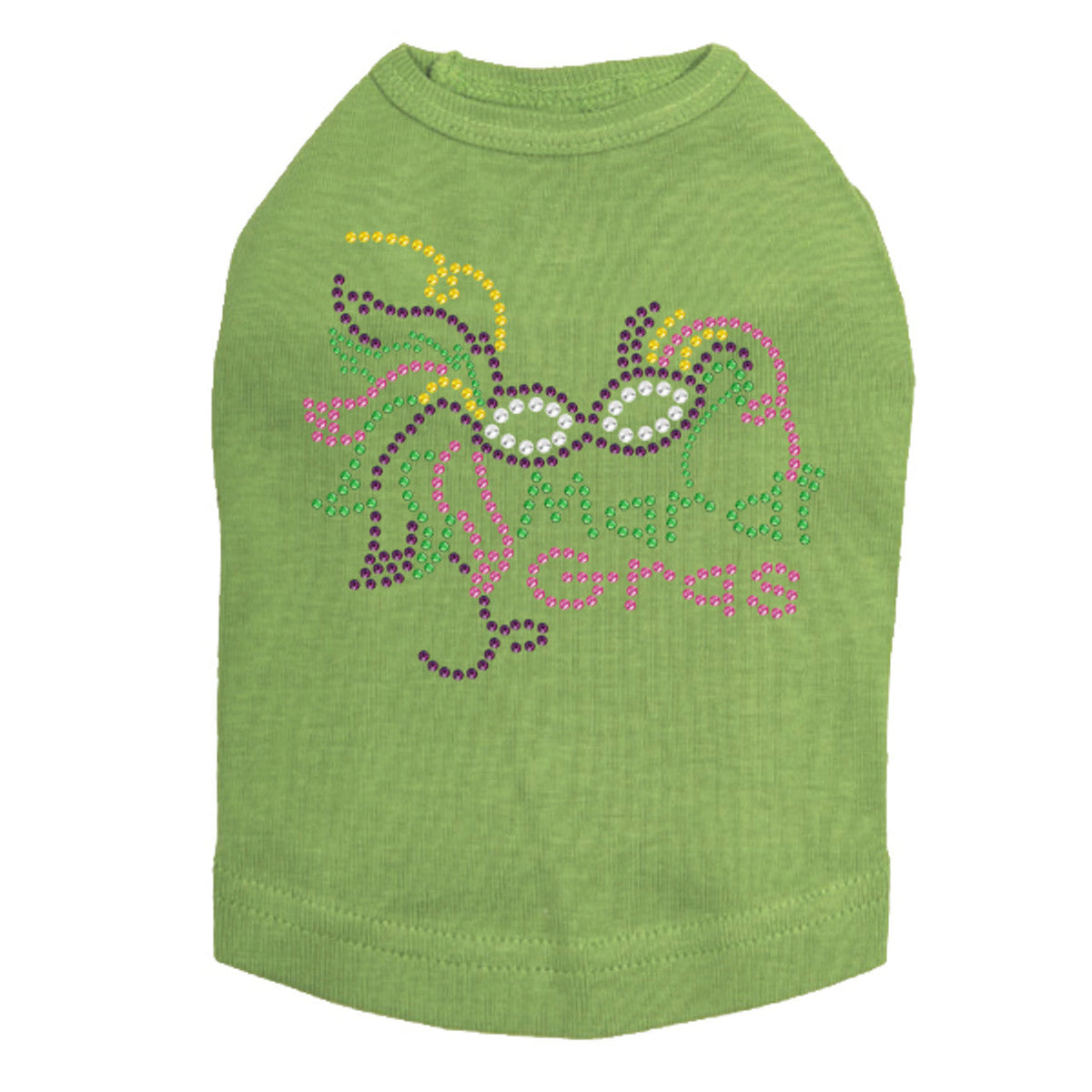 Mardi Gras Mask 5 - Dog Tank