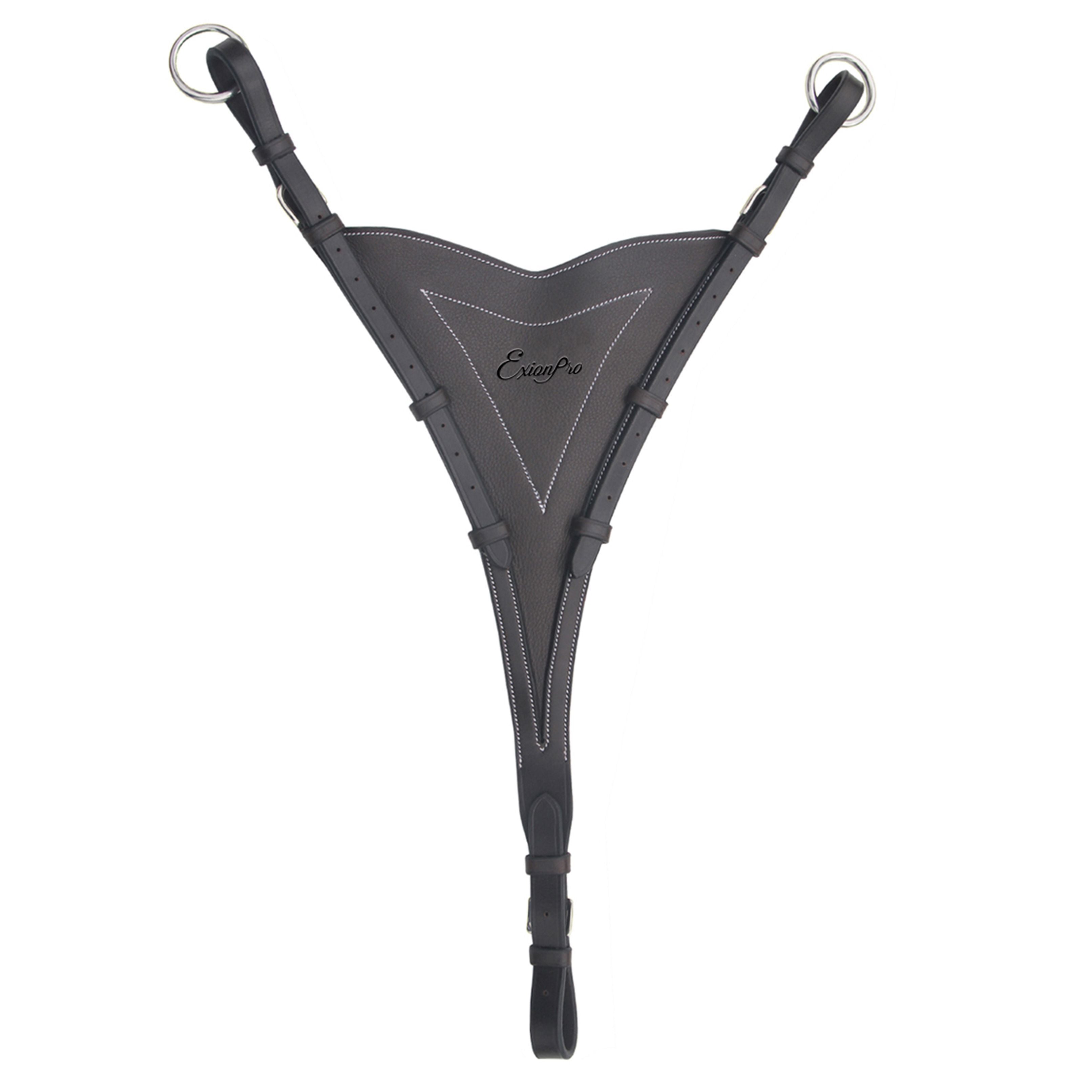 ExionPro Soft Leather Bib Running Martingale Attachment