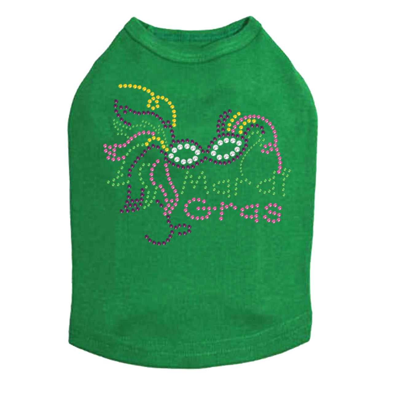 Mardi Gras Mask 5 - Dog Tank